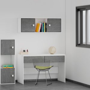 סט ספריה עם 2 כוורות דגם שיר