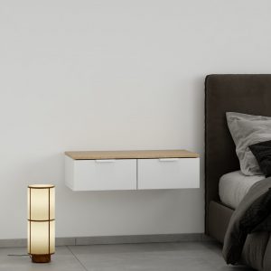 שידת 2 מגירות מרחפת